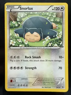 Pokemon Snorlax 26/39 Kalos Starter Set Regular (MP) - Image 1