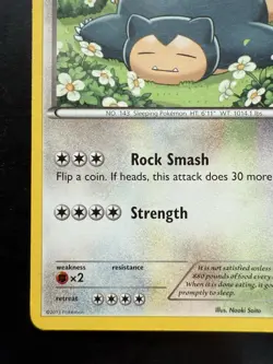 Pokemon Snorlax 26/39 Kalos Starter Set Regular (MP) - Image 4