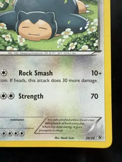 Pokemon Snorlax 26/39 Kalos Starter Set Regular (MP) - Image 5