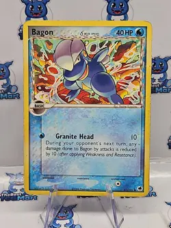 Bagon Delta Species 43/101 EX Dragon Frontiers Pokemon 2006 MP - Image 1