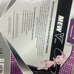 Pokemon TCG Mew V Box Sword & Shield Brand NEW Best Buy Exclusive - Image 4