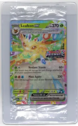 Pokemon TCG - Prismatic Evolutions Surprise Box - Leafeon Stamped Promo - Sealed - Image 1
