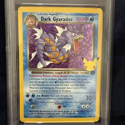2021 POKEMON CELEBRATIONS CLASSIC COLL #8 DARK GYARADOS-HOLO PSA 10 - Image 2