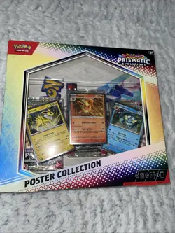 Pokemon TCG Scarlet & Violet Prismatic Evolutions Poster Collection Box NEW 🔥 - Image 1