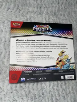 Pokemon TCG Scarlet & Violet Prismatic Evolutions Poster Collection Box NEW 🔥 - Image 5