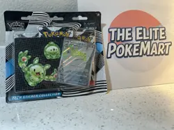 Pokemon TCG Scarlet & Violet Black Bolt Tech Sticker Collection SEALED 3 Packs - Image 1