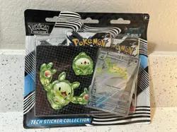 Pokemon TCG Scarlet & Violet Black Bolt Tech Sticker Collection SEALED 3 Packs - Image 2