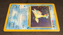 Lapras 10/62 Holo Foil Rare Fossil Unlimited Vintage 1999 Pokemon TCG LP/M - Image 4