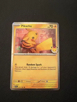 Pikachu 051/162 - Pokemon Day Promo 2026 - NM Pokemon TCG - Image 1