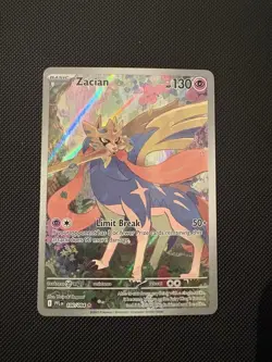 Zacian 100/094 Me02: Phantasmal Flames Holo - Pokemon TCG NM - Image 1