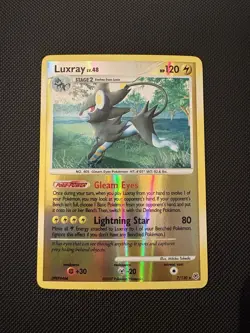 Luxray 7/130 Diamond and Pearl Reverse Holo - Pokemon TCG NM - Image 1