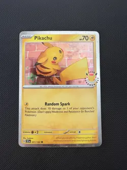 Pikachu 051/162 - Pokemon Day Promo 2026 - NM Pokemon TCG - Image 1