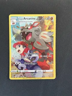 Hisuian Arcanine TG08/TG30 SWSH11: Lost Origin Trainer Gallery Pokemon 2022 MP - Image 1