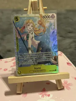 One Piece TCG EB03-053 Nami SR - Pack Fresh English - Image 1