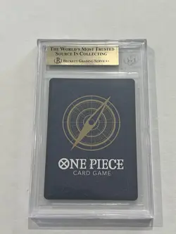 One Piece Monkey D Luffy ST21-014 3rd Anniversary Treasure Campaign BGS 10 - Image 2