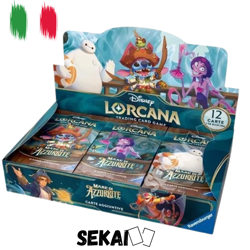 DISNEY LORCANA MARE DI AZZURRITE BOOSTER BOX - ITALIANO ITA CAPITOLO 6 24 BUSTE - Image 1