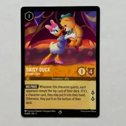 Daisy Duck 16/204 Disney Lorcana Shimmering Skies Regular Super Rare Card NM - Image 1