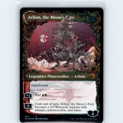 MTG Arlinn the Packs Hope Showcase #307 MID Midnight Hunt Foil M NM Magic Card - Image 2