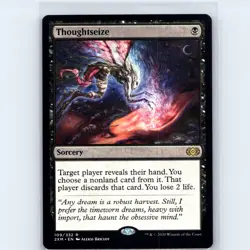 MTG Thoughtseize #109 2XM Double Masters Normal R NM Magic Card - Image 1