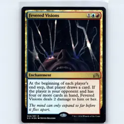 MTG Fevered Visions #244 SOI Shadows over Innistrad Foil Rare NM Magic Card - Image 1