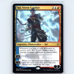 MTG Ral, Storm Conduit #211 WAR War of the Spark Normal R NM Magic Card - Image 1