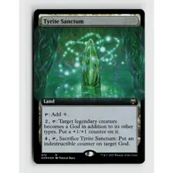 MTG Tyrite Sanctum Extended Art #372 KHM Kaldheim Foil R NM Magic Card - Image 1