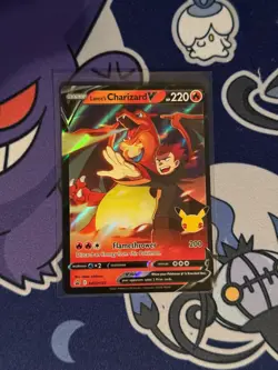 Lance's Charizard V SWSH133 SWSH: Sword & Shield Promo Cards Holo NM - Image 1