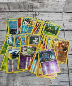 Pokemon TCG Common Holographic Lot of 50 Plus Trading Cards - Image 2