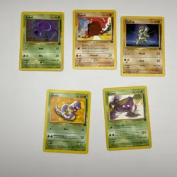 Pokemon TCG WOTC 1999-2000 Team Rocket Lot Of 53 cards all are MP-LP - NM - Image 2