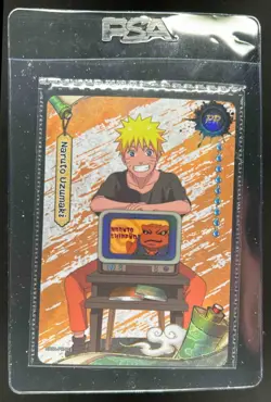2025 Kayou Naruto Uzumaki PSA Magazine Promo Card #NRSA-PR-003 - Image 1