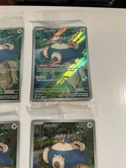 Snorlax SVP EN 051 Black Star Promo Scarlet & Violet Pokemon 151 Card - SEALED - Image 2