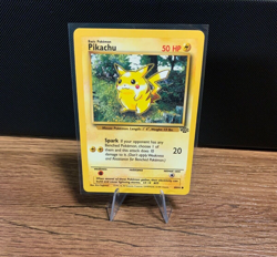 Pikachu Pokemon Card 60/64 Vintage Jungle Unlimited NM - Image 1