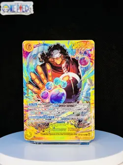 One Piece Card Game 🏴‍☠OP12-119 Bartholomew Kuma SEC NM Alt Art Foil ENGISH - Image 1