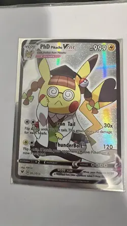 PHD DOCTOR Pikachu Fan Made Pokemon Card - Image 1