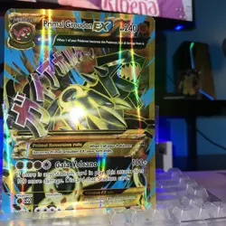 Primal Groudon EX (Shiny Full Art) Ancient Origins 97/98 MP Pokemon TCG MP Card - Image 2