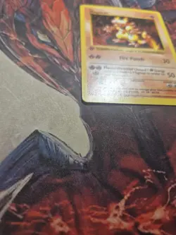 MP* 1st edition Pokemon MAGMAR Card BASE Set 36/102 First ed Shadowless - Image 3