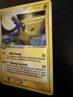 Pokemon TCG Manectric Holo Rare Card 8/100 EX Crystal Guardians EN-MP 2006 NM - Image 4