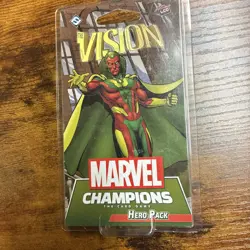 Marvel Champions The Card Game Vision Hero Pack LCG Sealed Deck Avengers New - Image 1