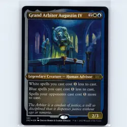 MTG Grand Arbiter Augustin IV Foil Etched #501 Double Masters 2022 R NM Magic - Image 1