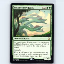 MTG Neverwinter Hydra #41 Adventures in the Forgotten Realms Normal R NM Magic - Image 1