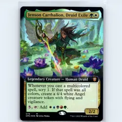 MTG Jenson Carthalion Druid Exile Extended #78 DMC Dominaria U Foil M NM Magic - Image 1