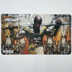 Official Swords to Plowshares Playmat Magic Grandprix Kyoto Japan Import In Hand - Image 1