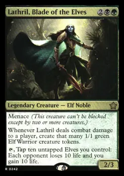 Lathril, Blade of the Elves (Foil) Foundations - Image 1
