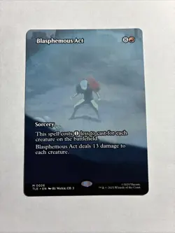 Blasphemous Act (Borderless) - Avatar: The Last Airbender MTG Plus Bonus Rare!!! - Image 1