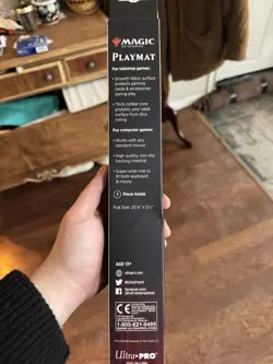 Magic the Gathering Ultra Pro Playmat Strixhaven Japanese Lightning Bolt In Box - Image 4