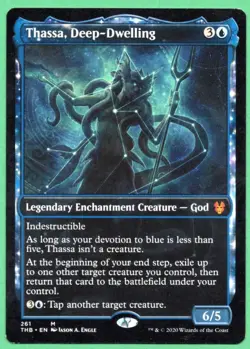 MTG Thassa, Deep-Dwelling Showcase (Theros Beyond Death) 0261 - Image 1