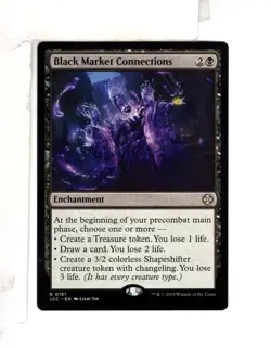 MTG SkeenAB Black Market Connections from LCC. NM. - Image 1