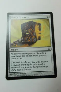 MTG Geth's Grimoire x1- -Darksteel-Lightly Played - Image 1