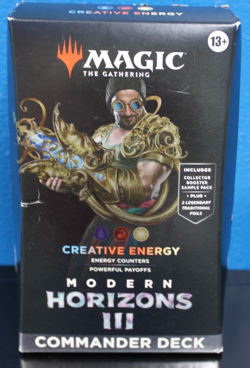 Modern Horizons 3 MTG COMMANDER DECK CREATIVE ENERGY MAGIC THE GATHERING(Q-Y67) - Image 1
