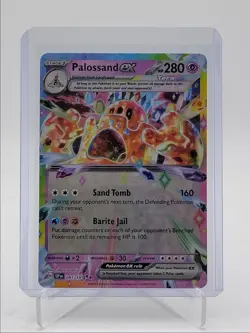 PALOSSAND EX 2024 POKEMON SURGING SPARKS DOUBLE RARE 091/191 Q5542 - Image 1